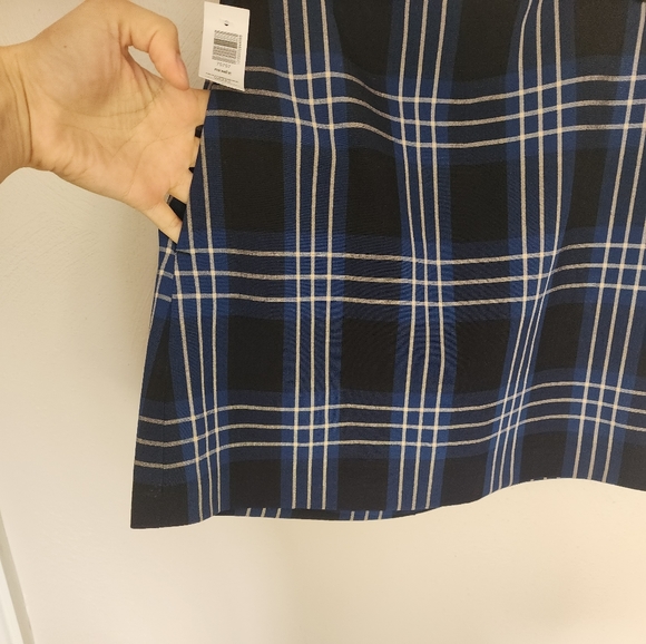 NWT Aritzia Wilfred Renee plaid mini skirt - Picture 4 of 5